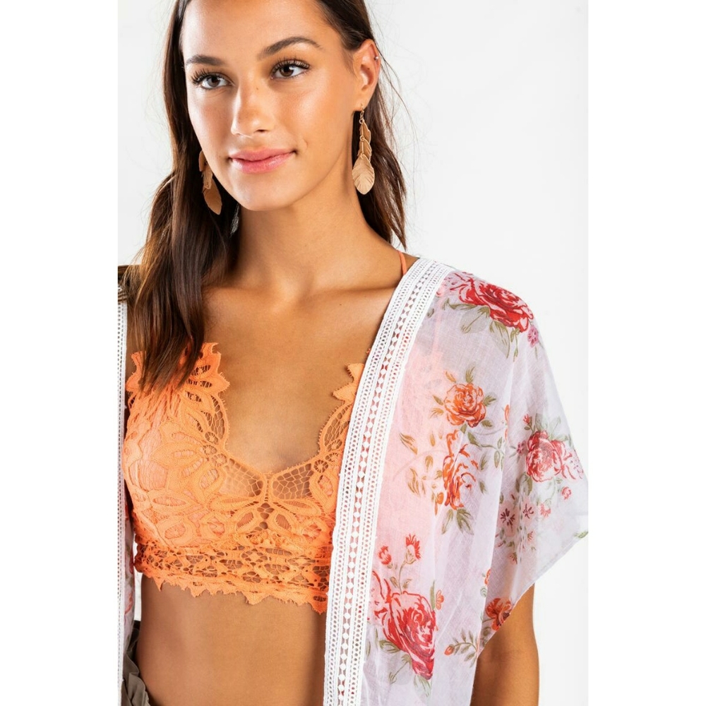 Francesca's | Floral Kimono